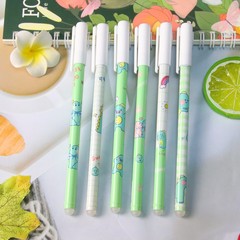 高顏值小恐龍摩易消筆創意學生熱敏可擦中性筆小清新摩摩擦水性筆