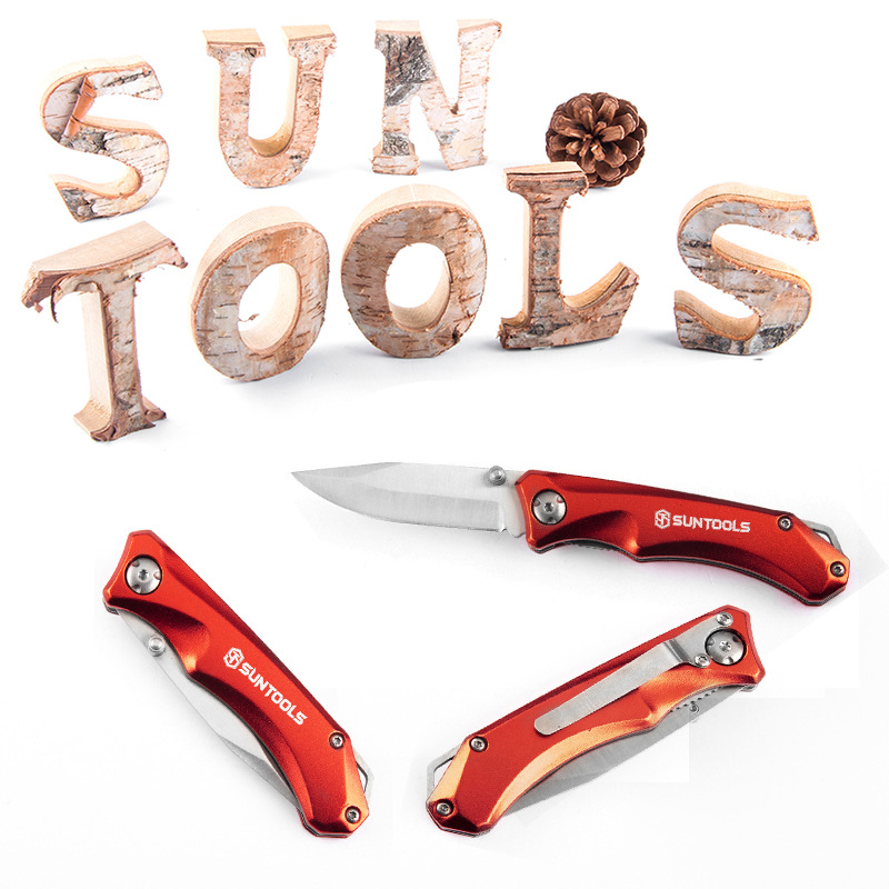 厂家直销不锈钢折叠刀户外防身小刀多功能刀具野外求生折刀水果刀