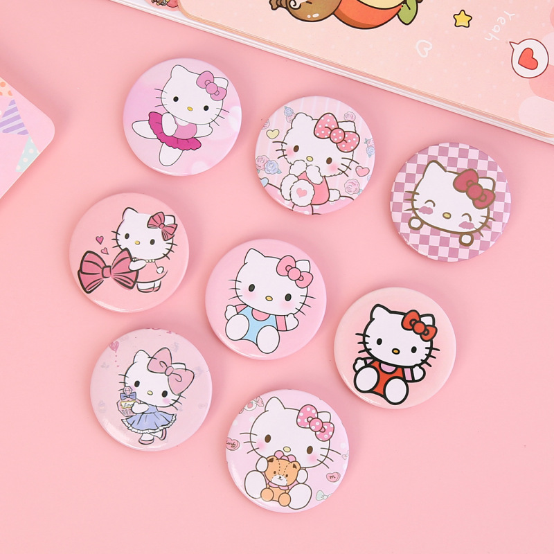 サンリオバーブリキバッジハローキティブローチ漫画バッジスクールバッグペンダント小さなギフト記念メダル|undefined
