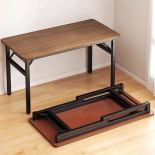 Foldable Computer Desk Installation-Free Table Home Bedroom Student Study Table Rental House Simple Desk Desk