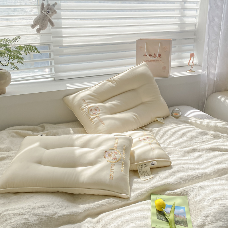 Children's cartoon soft breathable pillow for kindergarten for…