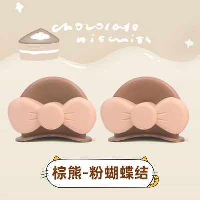 Dəbilqə (Kaska) aksesuarları Bear Ear Accessories Motorcycle - one-size-brown-pink-bear-ears-bow