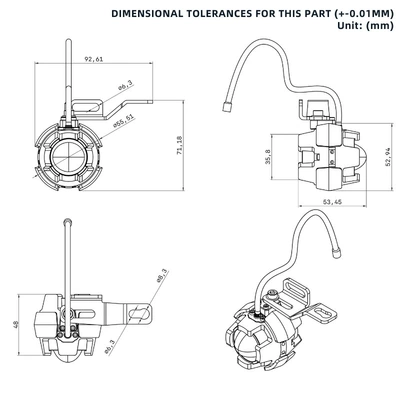 Spotlight Riding Modification Kit — Motorcycle headlights, headlights