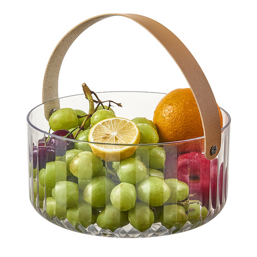 Bolan portable basket fruit plate household fruit basket simple outdoor living room internet celebrity wine basin snack dry fruit storage basket