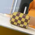 Yellow and brown checkerboard