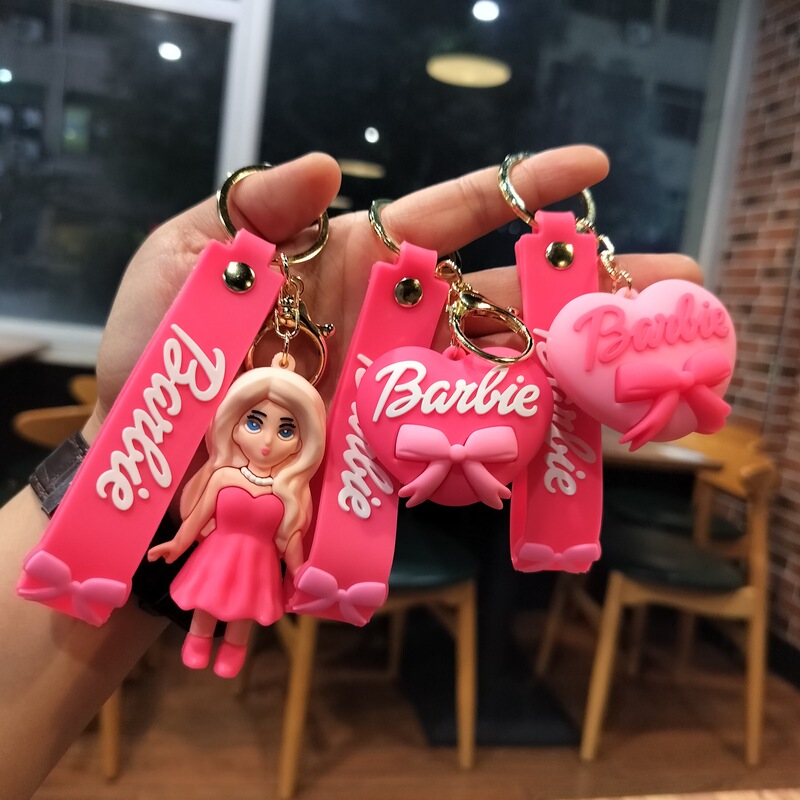Cartoon Doll Keychain Pendant, Girly Bag Accessory, Car Key Pendant, Exquisite Gift Pendant Wholesale