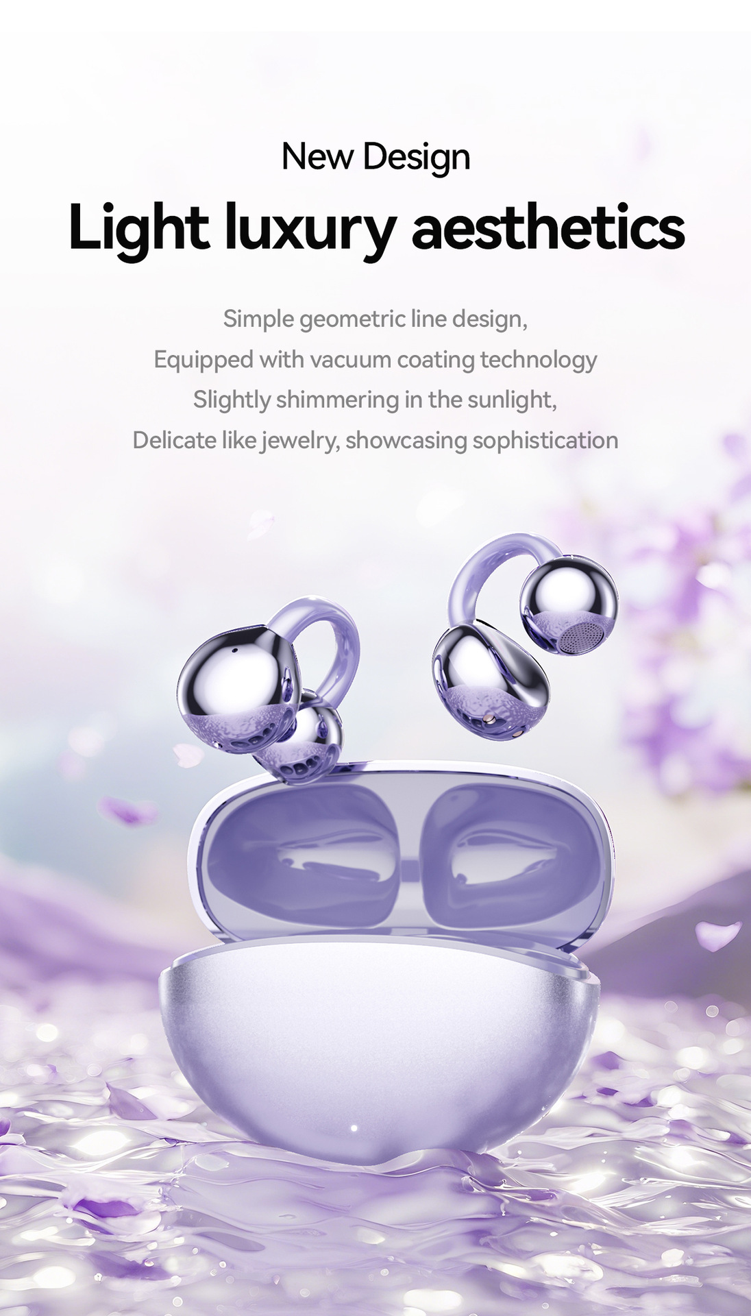 Nuovi auricolari Bluetooth GL8 Ear Clip Open Sports Wireless In-Ear con qualità audio HD_voghion.com