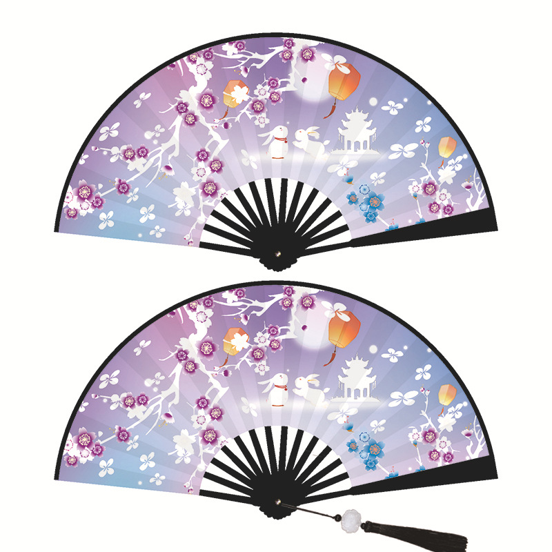 8 인치 양면 동일 (술과 함께 Xiancheng 달 토끼)