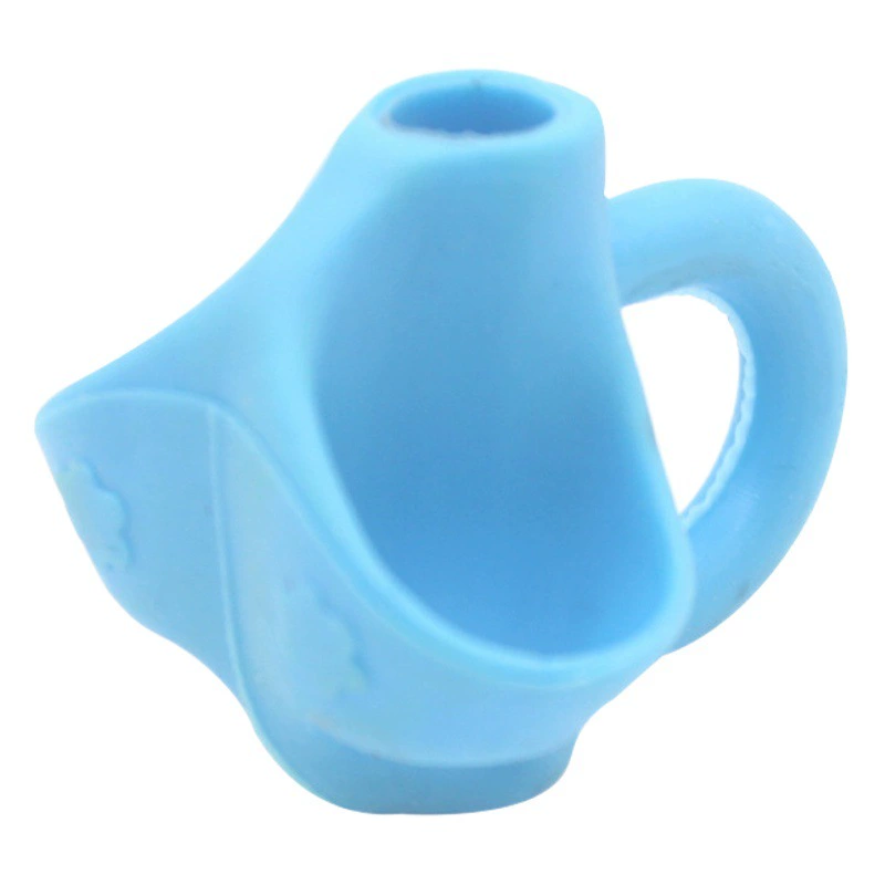 Ручка с тремя пальцами для детского сада, мягкая Скоба для ручки, обучение письму Учащиеся начальной школы, ручка для коррекции карандаша, ручка для ручки