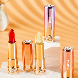 Domestic makeup DMDN Star Magic Diamond Crystal temperature change lipstick moisturizing moisturizing easy to color jelly color changing lipstick