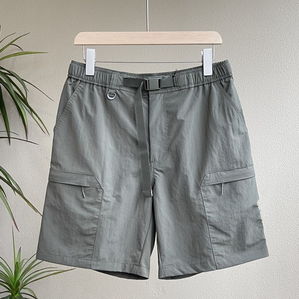 24SS 53008 Quick Drying Metal Nylon Shorts Quick Drying Metal Nylon Shorts