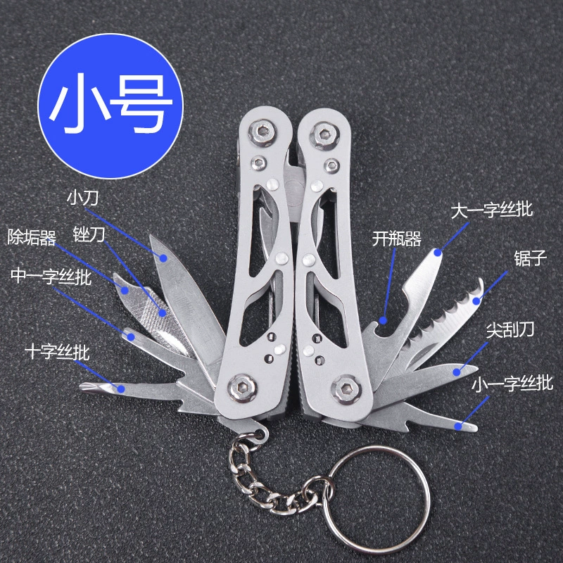 Universal folding pliers, travel pocket knife, handheld tools set