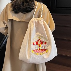 日系新款双肩包小众设计可爱时尚个性大容量简约潮流休闲学生背包