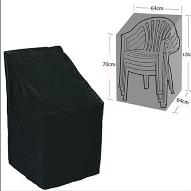 Waterproof Cover 210D Factory Direct Sales Home Chair Cover Waterproof Dustproof Sun Protection Cover with Silver Coating Protective Cover for Home Use