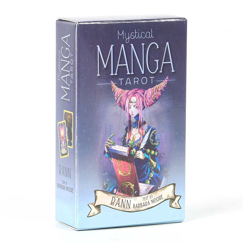 Mysterious Manga Tarot Cards Oracle Deck Board Game English_voghion.com
