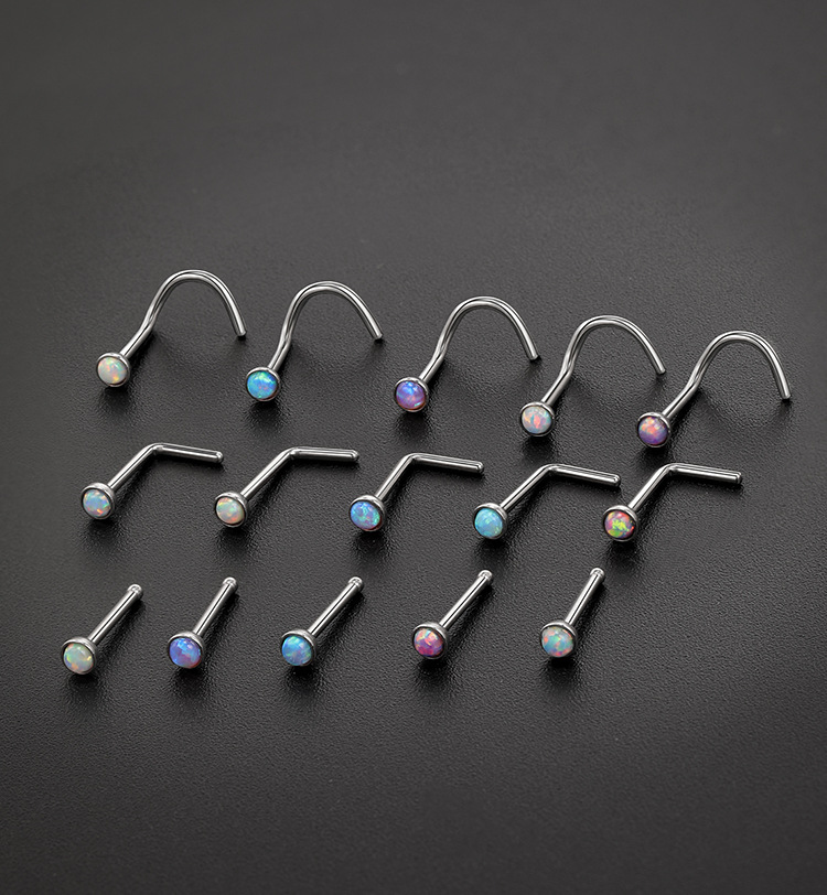 Labret stud lip piercing jewelry styling detail