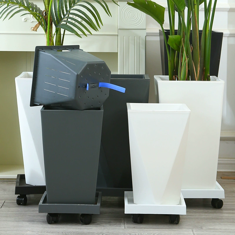 Скандинавский очень большой креативный прямоугольный горшок для living room таз для педиколяции Nordic стиль простой и элегантный дизайн