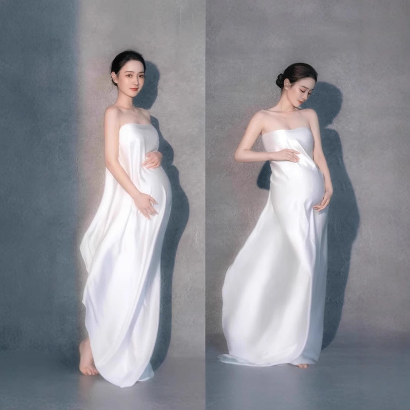 New Fashionable and Personalized Maternity Photo Clothing Studio Photography Maternity Dress Art Photo Pregnancy Photo Dress