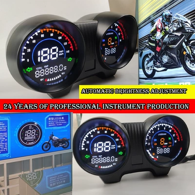 Motosiklet cihazları Motorcycle MAX125 Electronic LCD