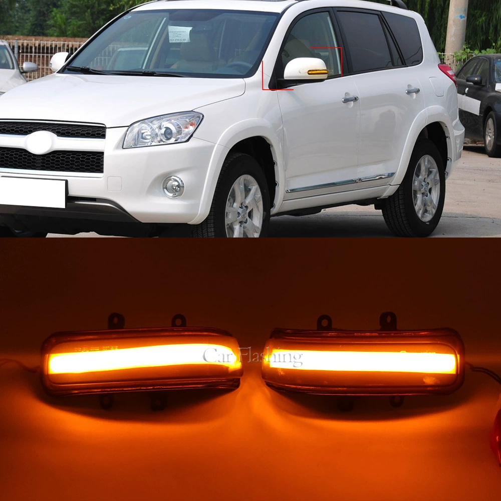 Подходит для Toyota RAV4 Elfire 20 Series Senner 4runner плавный водяной поворотный свет заднее зеркало