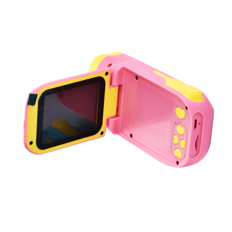 thumbnail image 5 of Cámara de vídeo azul para niños: grabadora de vídeo para niños pequeños con tarjeta SD de 32 GB, cámara digital, videocámara, regalos de cumpleaños, 5 of 5