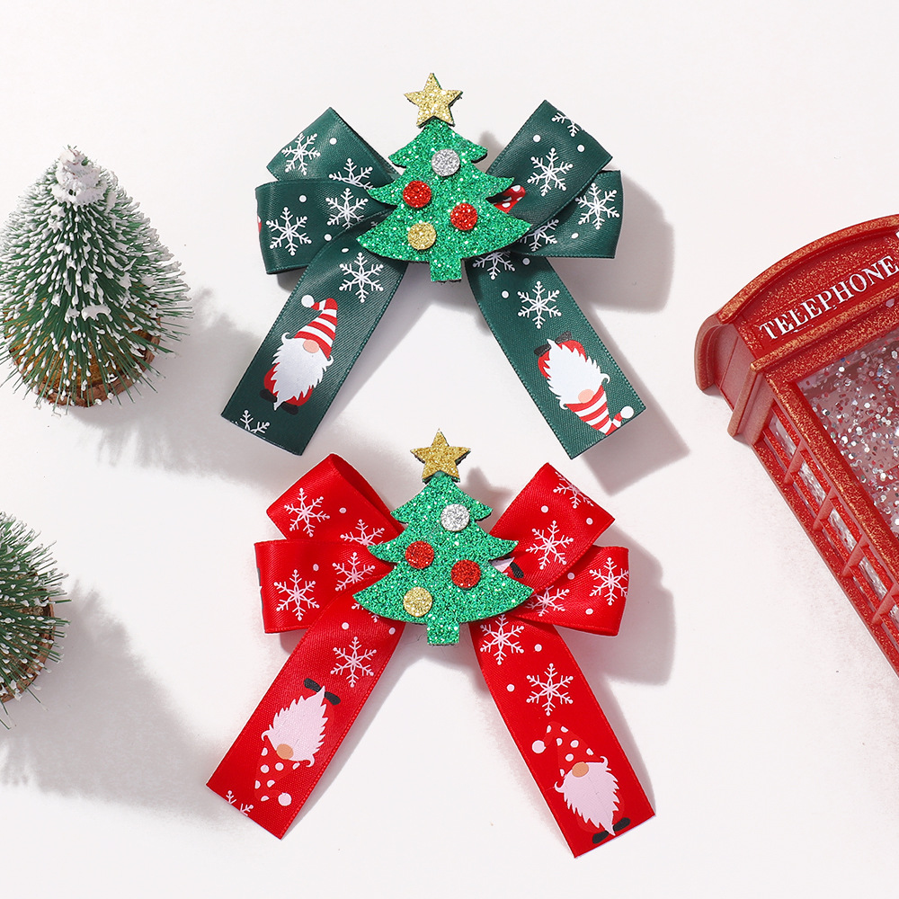7g Weight Daily Occasion Christmas Festival Women's Gender Classic Style Style Classic Style Women's Kids Hair Accessories 3
