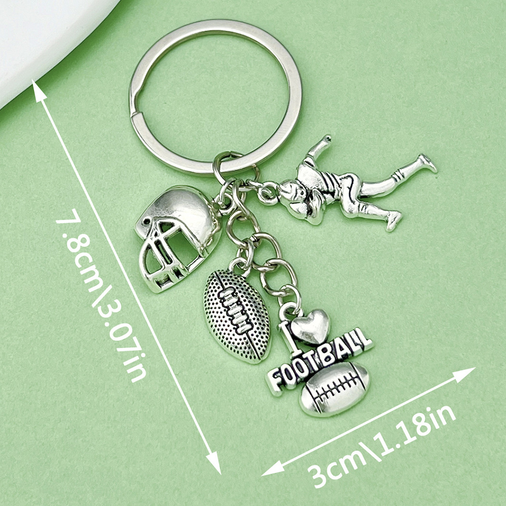 Hip Hop transfronterizo viento marco de baloncesto aleación llavero creativo juego de baloncesto periferia regalos llavero colgante al por mayor