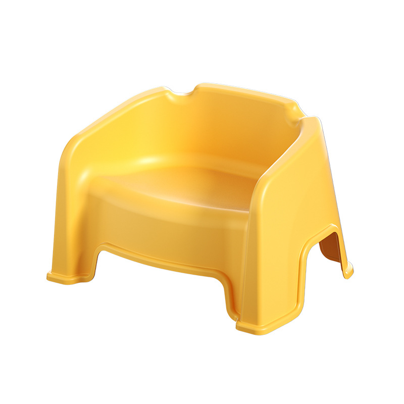 Taburete pequeño, respaldo corto, silla pequeña de jardín de infantes, banco de plástico, niño, niño, sala de estar, lindo taburete corto