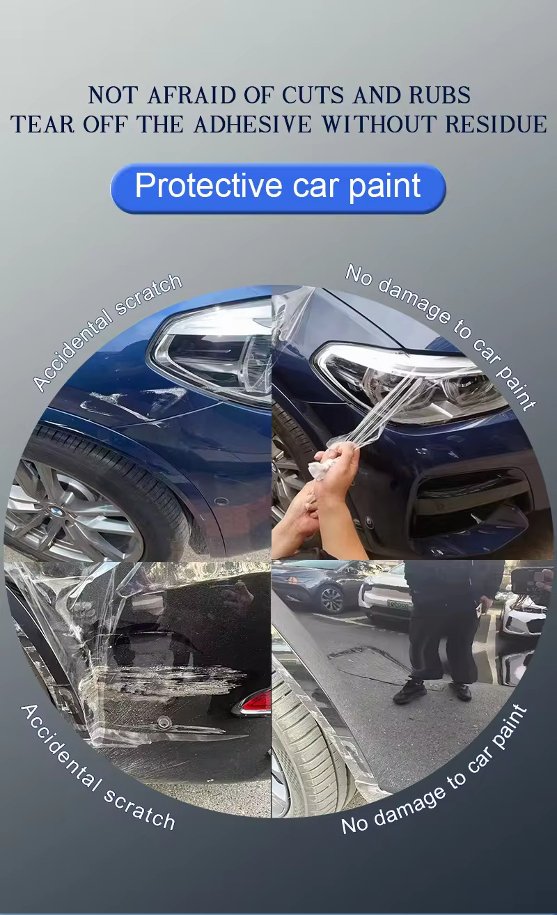 Cross-Border Supply of Tpu Tph Ppf Automotive Self-Healing Transparent Matte Black Polyurethane Thin Protective Film