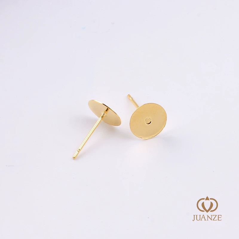 Золотые серьги из нержавеющей стали, handmade аксессуары