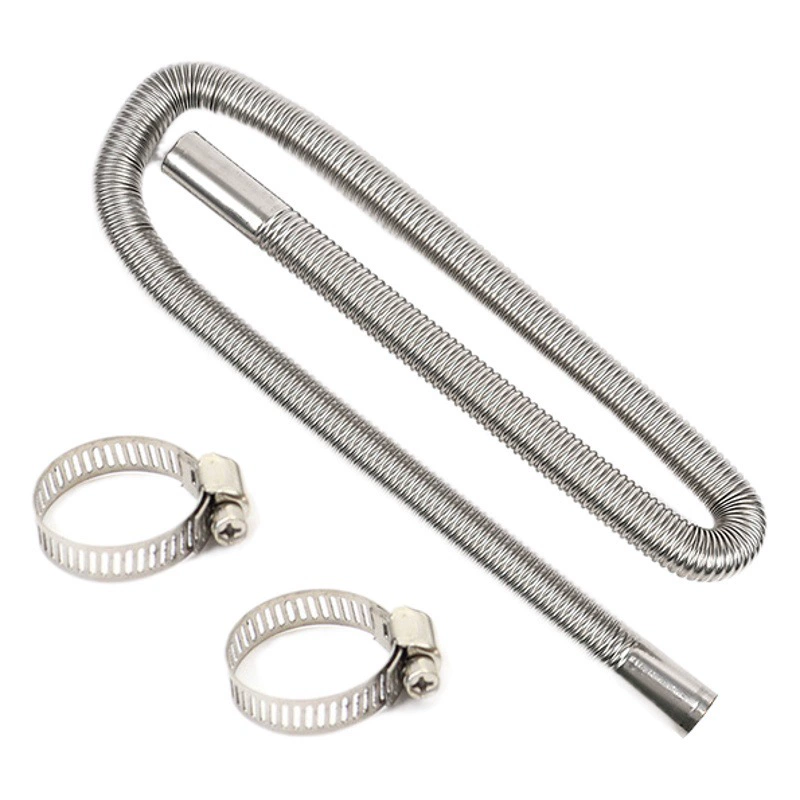 Автомобильный парковочный обогреватель выхлопная труба из нержавеющей стали выхлопная труба спиральная резьба гофрированная выхлопная труба выхлопные аксессуары