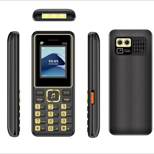 Cross-border D58 straight mobile phone 2G mobile function machine global foreign trade F15 F17 F12 foreign machine