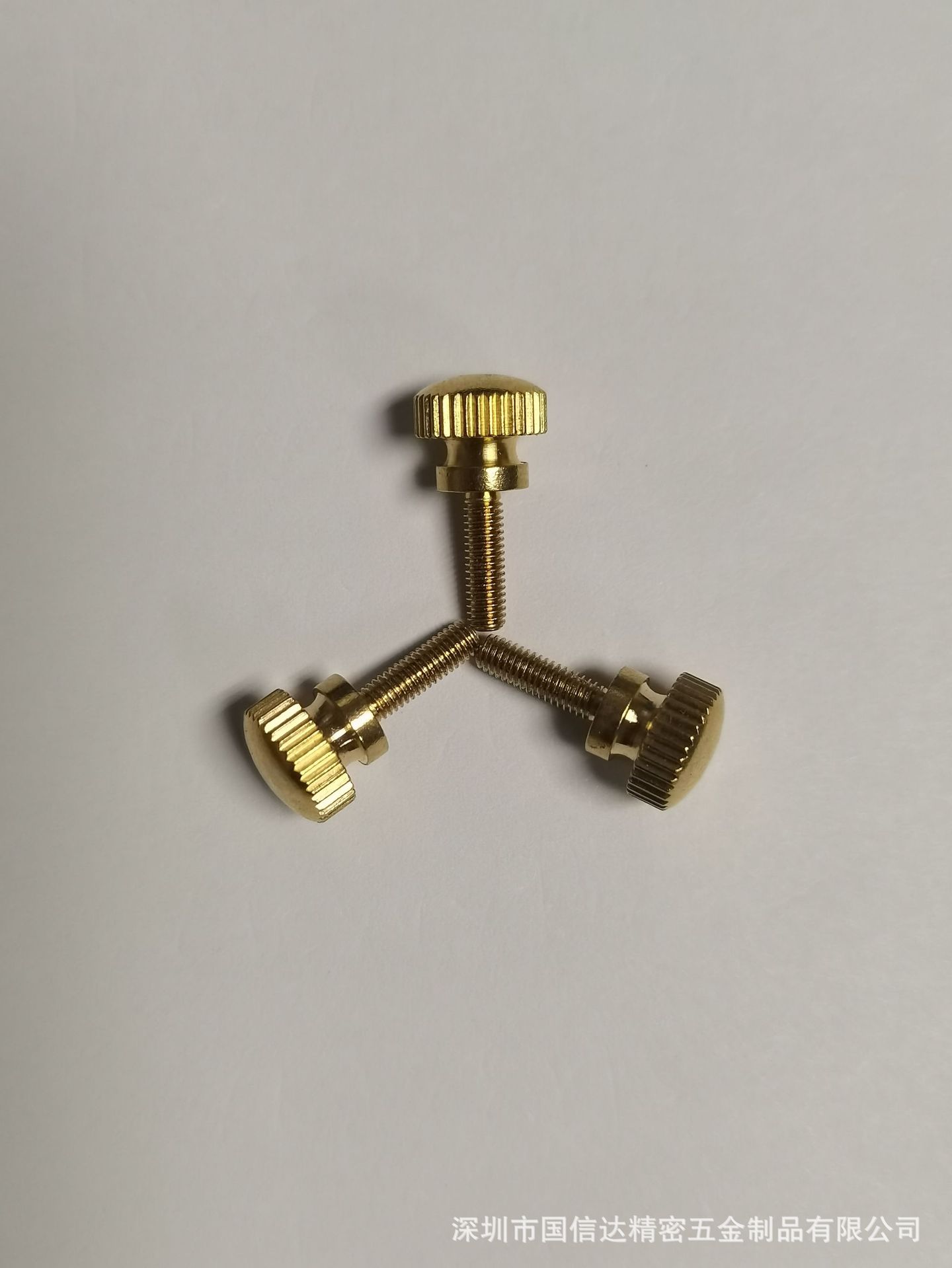 厂家批发M3*10 M3*12手拧手柄螺丝  铜装饰螺丝 支持定制