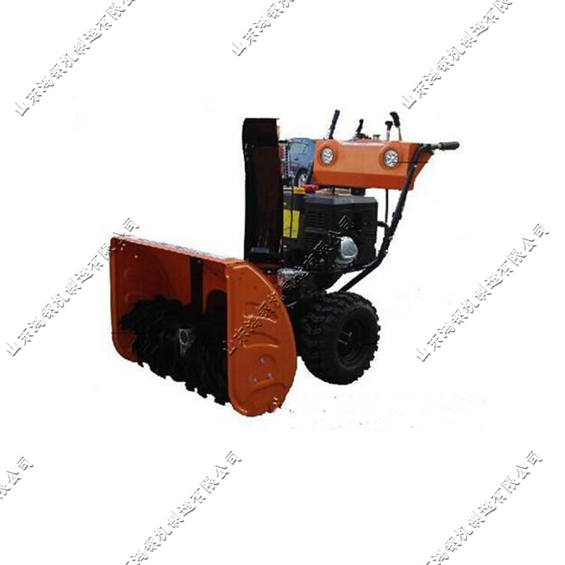 冬季路面刨雪机 手推式汽油道路积雪清理机 手启动社区物业清雪机