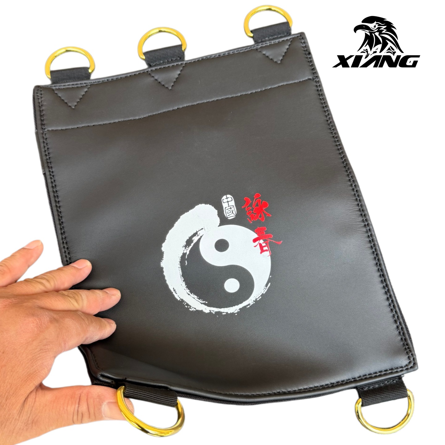 Guangzhou Xiangpai Hollow Wall-Mounted Small Sandbag Bruce Lee Wall Target Old Canvas Square Target Training Sandbag Iron Sand Palm Bag