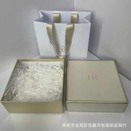 专柜H赫莲那礼品盒护肤品礼品袋子礼盒空盒子手提袋包装袋批发