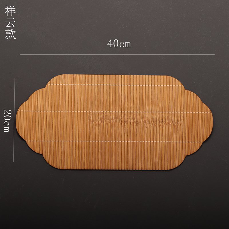 2021 nueva estera de té de bambú estera de té estera maestra japonés Zen tatami ceremonia del té juego de té Accesorios