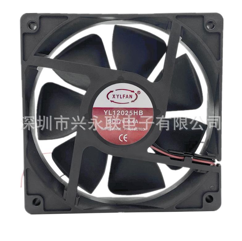 专业厂家价格合理供应各尺寸大小的机箱机柜风扇大风量YL12025