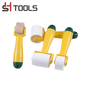 Wallpaper wallpaper flat pressure wheel joint pressure roller roller with bearing plastic a variety of new pressure wheel wallpaper construction tools