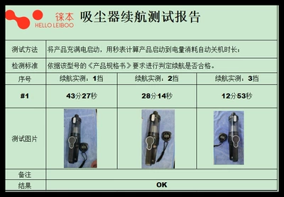 Handheld Car Vacuum Cleaner, Wireless, Tozsoranlar - 3-speed-brushless-high-suction-power-test-data-2