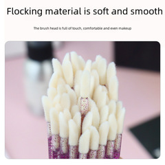 Crystal Rod Lip Brush Replacement Head Makeup Brush Mini Mousse Lip Brush Portable Colorful Lipstick Lip Glaze Source