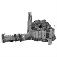兼容乐高MOC-41261电影圣盔谷建筑模块化积木玩具城堡模型跨境热