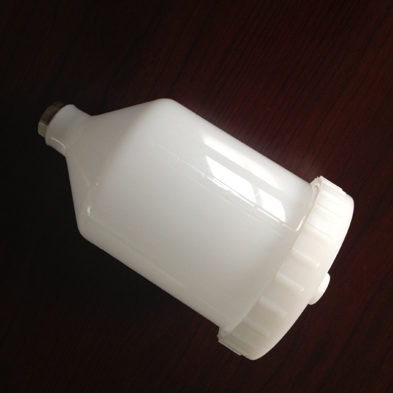 喷枪塑料壶 免洗枪壶 免洗喷枪杯 黑圈喷枪杯