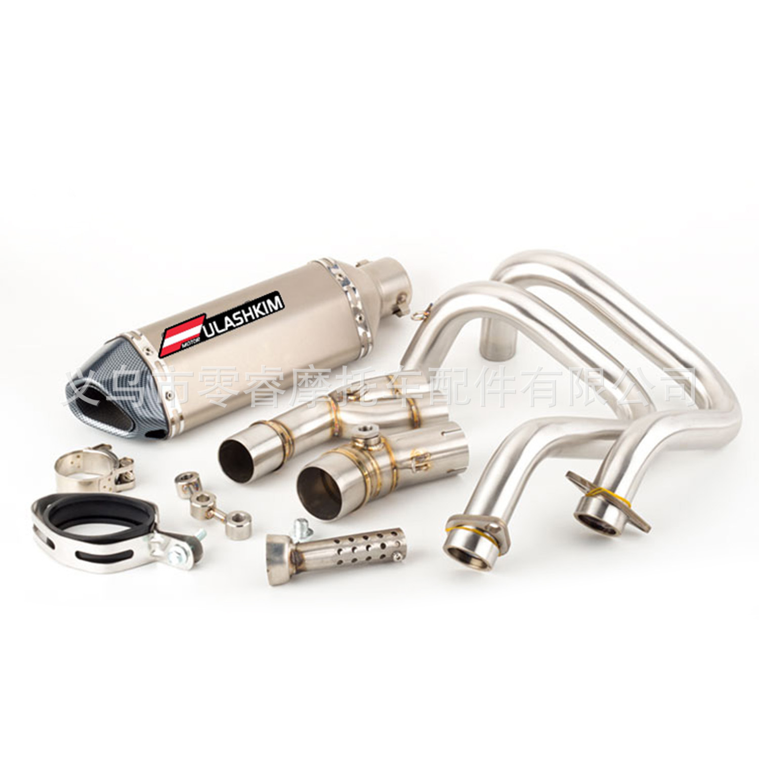 Motorcycle Modified Exhaust Suitable for Kawasaki Er6N Er6F 12-16 Ninja 650R Z650 17-21