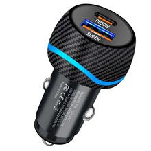 75W��Ʒ�|USB PD܇�d����� 2�˿�12-30V �c����܇�d������m����