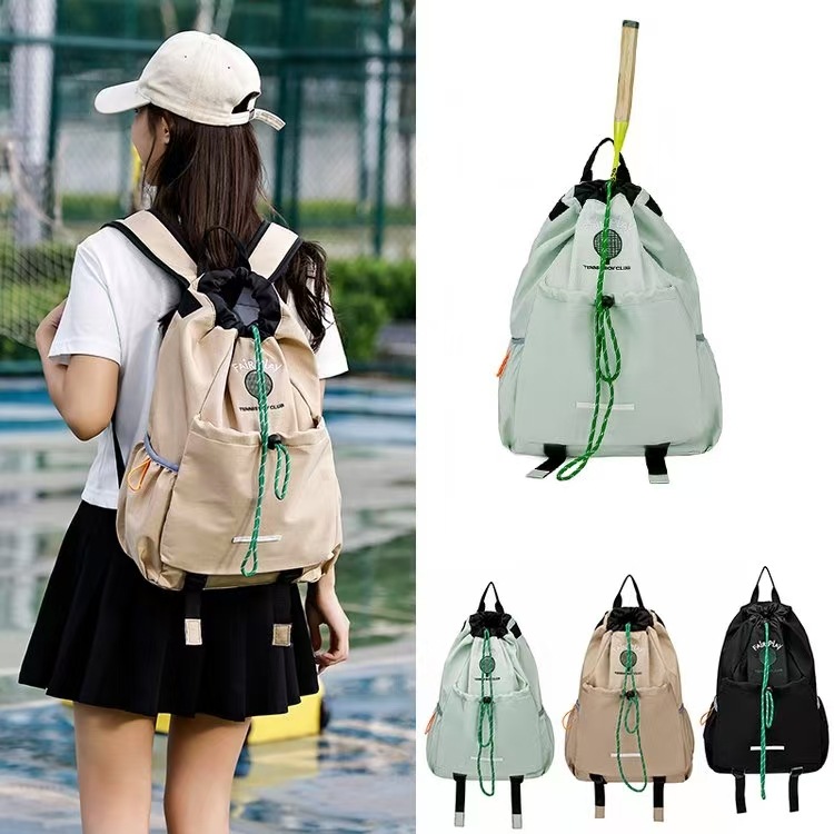 Mochila de bádminton 2025 nueva mochila de estudiantes de gran capacidad mochila deportiva de montaña de bicicleta