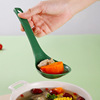 Thick plastic food -grade big soup spoon long handle spoon spoon house drink spoon spoon resistant high temperature duplex spoon logo