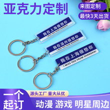 创意很想你钥匙扣立牌旅游打卡纪念钥匙扣支持任意文字加工定制
