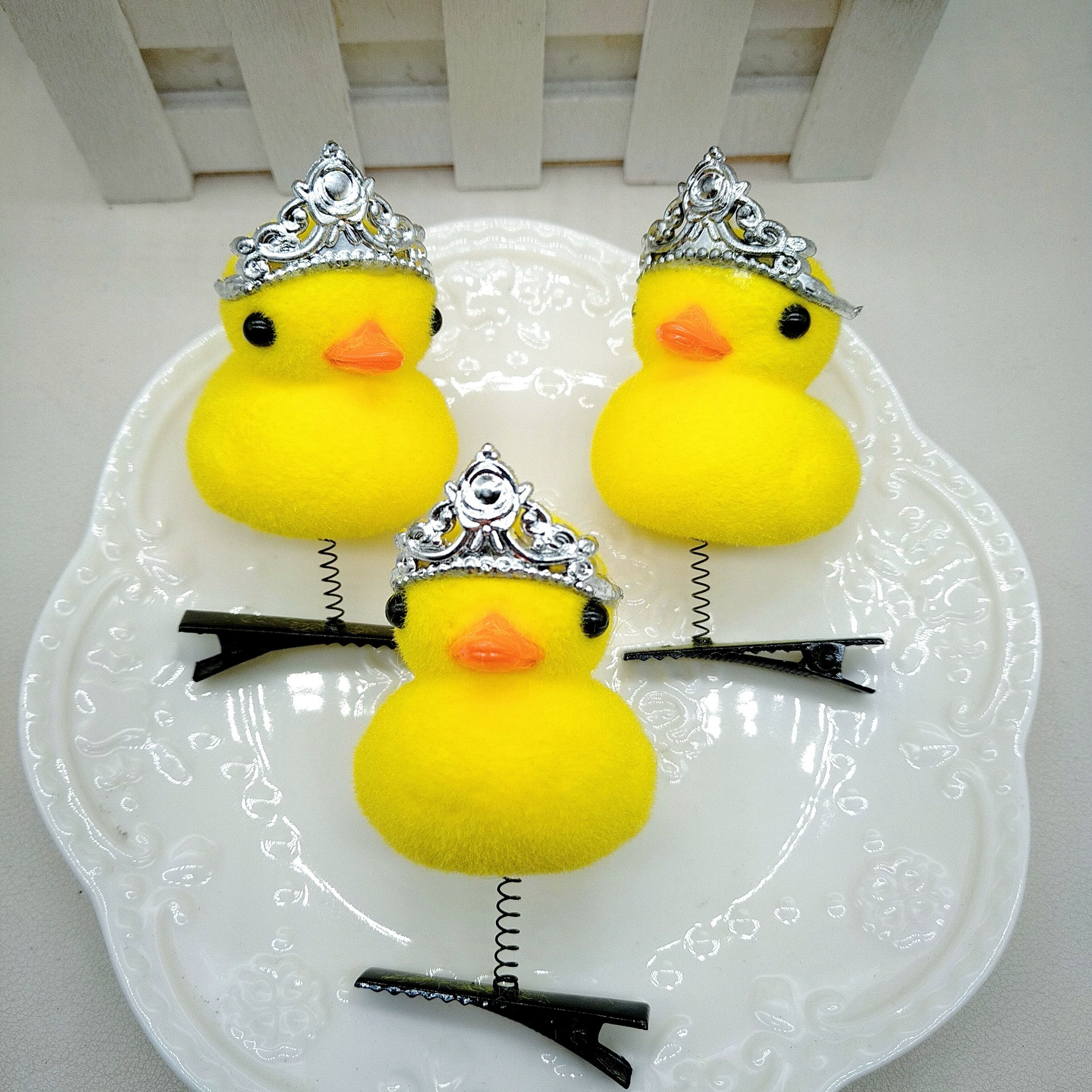 B.Duck, заколка-невидимка в форме сердца, солнцезащитные очки с бантом, шляпа, аксессуар для волос, игрушка, утёнок, подарок на день рождения