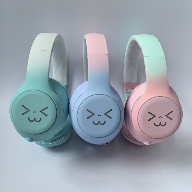 新款GT630蓝牙耳机渐变色重低音炫彩发光头戴式无线耳麦|undefined